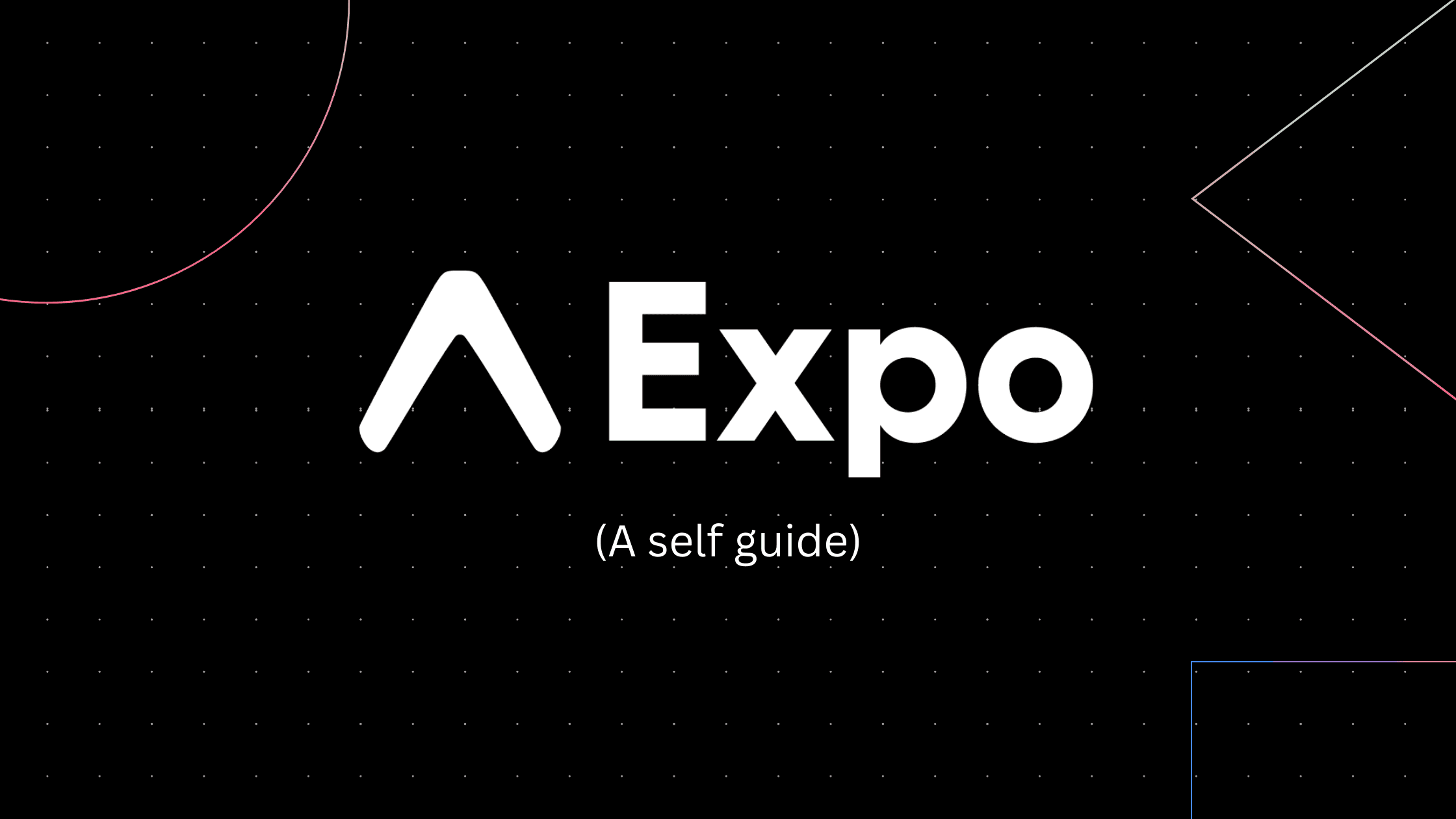 Create Expo App (self note)